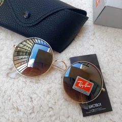 Oculos de Sol Ray-Ban RB3592 Round Ja-Jo de Cristal - comprar online