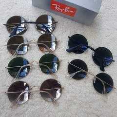 Oculos de Sol Ray-Ban RB3592 Round Ja-Jo de Cristal na internet