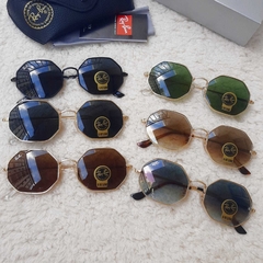 Oculos de Sol Ray-Ban RB1969 Octagon de cristal