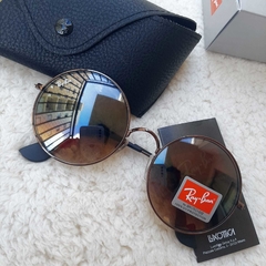 Oculos de Sol Ray-Ban RB3592 Round Ja-Jo de Cristal na internet