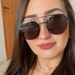Imagem do Óculos Armação P/ Grau Ray-Ban Round Clip On 2 em 1