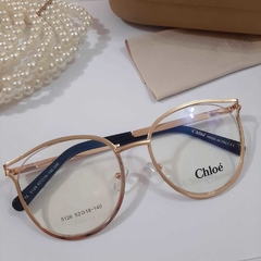 Óculos Armação P/Grau Chloe Round na internet