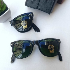 Óculos de Sol Ray-Ban Wayfarer Dobrável + Mini Case - M&M Acessorios