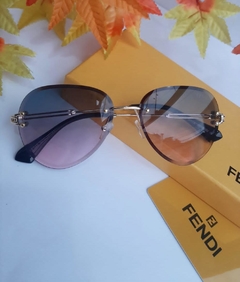 Óculos de Sol Fendi Aviador Cores Variadas