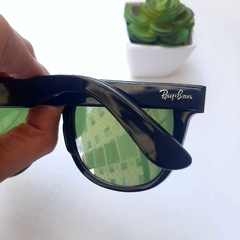 Óculos de Sol Ray-Ban Wayfarer RB2140 Black Piano Acetato - M&M Acessorios