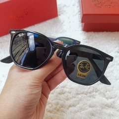 Óculos de Sol Ray-Ban Hexagonal RB4306 Cores Variadas na internet