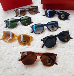Óculos de Sol Ray-Ban Hexagonal RB4306 Cores Variadas na internet