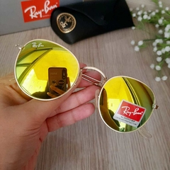 Oculos De Sol Ray-Ban Round De Cristal Cores Variadas - comprar online