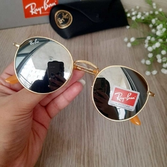 Imagem do Oculos De Sol Ray-Ban Round De Cristal Cores Variadas