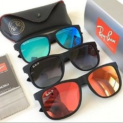 Oculos De Sol Ray-Ban Justin Polarizado Cores Variadas - comprar online