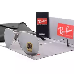 Imagem do Oculos De Sol Ray-Ban Aviador Classico De Cristal Cores Variadas