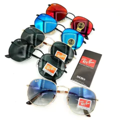 Óculos de Sol Ray-Ban Hexagonal de Cristal Grande 54mm - comprar online