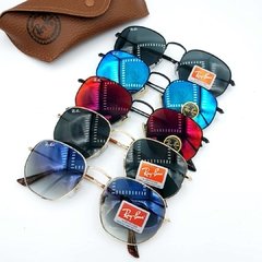 Óculos de Sol Ray-Ban Hexagonal de Cristal Grande 54mm