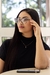 Armação Kim Mescla Preto e Branco - comprar online
