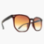 Óculos de Sol Amy Marrom Fosco Degradê - RV Glasses - Atacado de Óculos