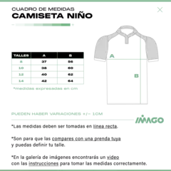 Camiseta Imago Fiji Kids en internet