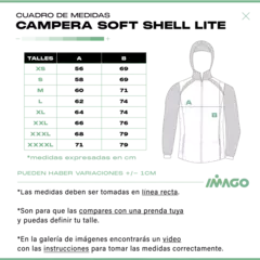 Campera Imago Sofshell Impermeable Argentina - comprar online