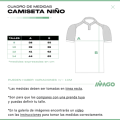 Camiseta Imago Argentina Kids en internet