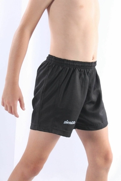 Short Liso Imago Negro Kids
