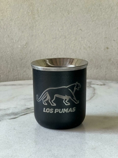 Mate Aluminio Pumas Negro