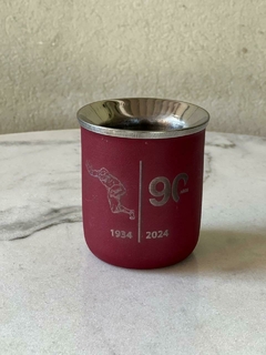 Mate Aluminio LPRC 90 años Rojo