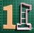 Imagen de Cortantes Numeros 12cm X Unidad