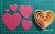 Set Cortantes Corazonesx5 de 1,5cm a 7cm Corazon Amor