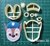 Cortantes 7 caras Paw Patrol 6cm Perritos Cabezas patrulla canina - comprar online