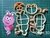 Cortante de Bichikids vaquita san antonio mariquita de 10cm collage infantil