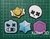 Cortantes Brawl stars 5cm collage juego en internet