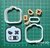 Cortantes Brawl stars 5cm collage juego - Cortantes KUKEN 3D