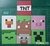 Cortante set minecraft 8cm collage