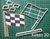 Cortante bandera carreras 6cm hot wheels Collage cars auto