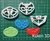 Set Cortantes Motivo Heroes En Pijamas mod3 5cm