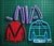 Cortante Campera Michael Jackson 9cm collage ropa musica cantante