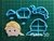 Cortante Frozen tsum tsum 6cm infantil collage Anna Elsa - comprar online