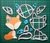Cortante Zorro 12cm Animales Bosque Mod6