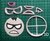 Set Cortantes jovenes titanes 7cm teen titans collage redondo en internet