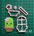 Cortante Cactus 5cm collage mod12 planta kawaii