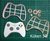 Cortante Joystick collage Xbox Jueguito Juego Nene fortnite