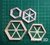 Cortante set Hexagonos 6, 5, 4 y 3cm