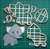 Cortante Elefante 10cm collage mod10 animal selva