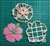 Cortante Flor 8cm Hawaiana Hibisco mod4 Moana collage