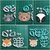Set Cortantes cara bosque 6cm Animales collage