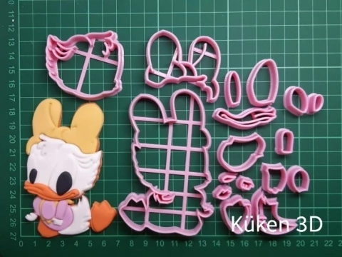 Cortante pata Daisy bebe Duck collage 10cm