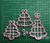 Cortante arbol navidad collage 12cm - comprar online