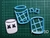 Cortante cara marshmallows 6cm mod3 collage Jueguito Juego Nene fortnite malvavisco