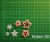 Set Cortantes jazmines 1,5cm 2cm y 2,5cm flor