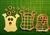 Cortante Fantasma 10cm Halloween Collage mod3