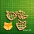 Set Cortantes cara bosque 5cm Animales collage boho - Cortantes KUKEN 3D